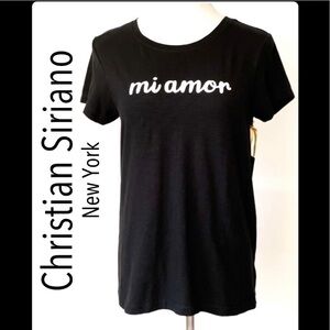 CHRISTIAN Siriano New York Short Sleeve Tee NWT